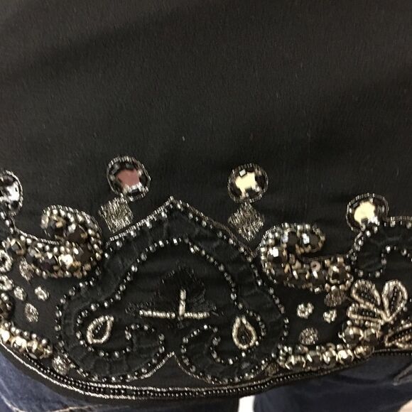 NWOT Yoana Baraschi black beaded tank - 4 - Picture 9 of 10